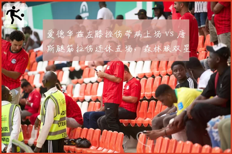 爱德华兹左膝挫伤带病上场 vs 唐斯腿筋拉伤连休五场,森林狼双星伤病史对比